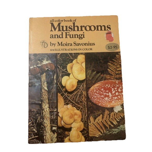 all color book of Mushrooms and Fungi By Moira Savonium - Picture 1 of 2